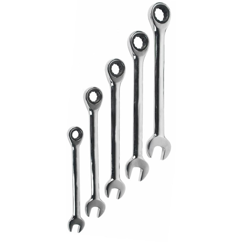 Set chei combinate cu clichet Mannesmann 19827, Ø10-19 mm, 5 piese — imaginea 2