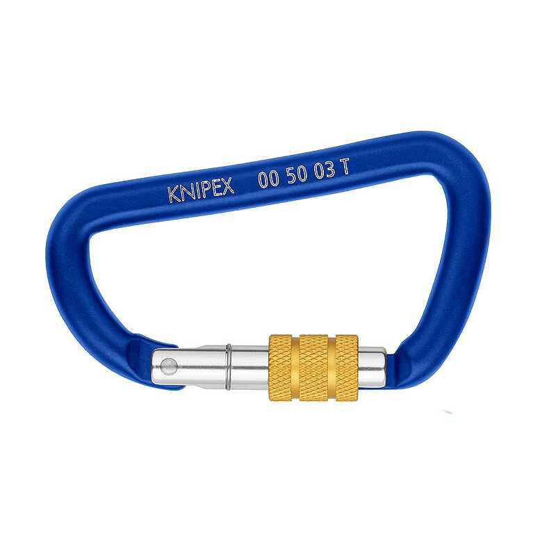 Set corzi de siguranta pentru scule si carabiniere Knipex 00 50 04 T BK, 1.5 Kg, 5 bucati — imaginea 2