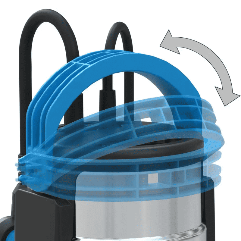 Pompa submersibila pentru apa murdara si curata GS 750.1 Guede 94600, 750 W, 16500 L/h — imaginea 2