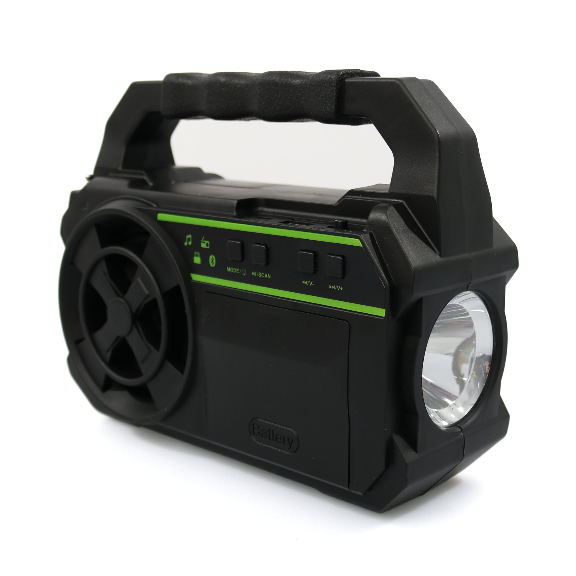 Sistem de iluminat solar GDPLUS cu lanterna, 3 becuri LED si Radio/Bluetooth, GD-8081 - 1 | YEO