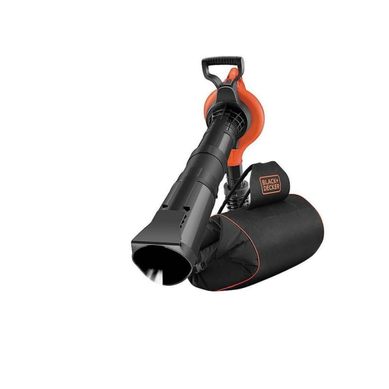 Suflanta si aspirator de gradina, 3000 W, 72 L, Metalic, 230/418 km/h, Black+Decker, GW3031BP-QS