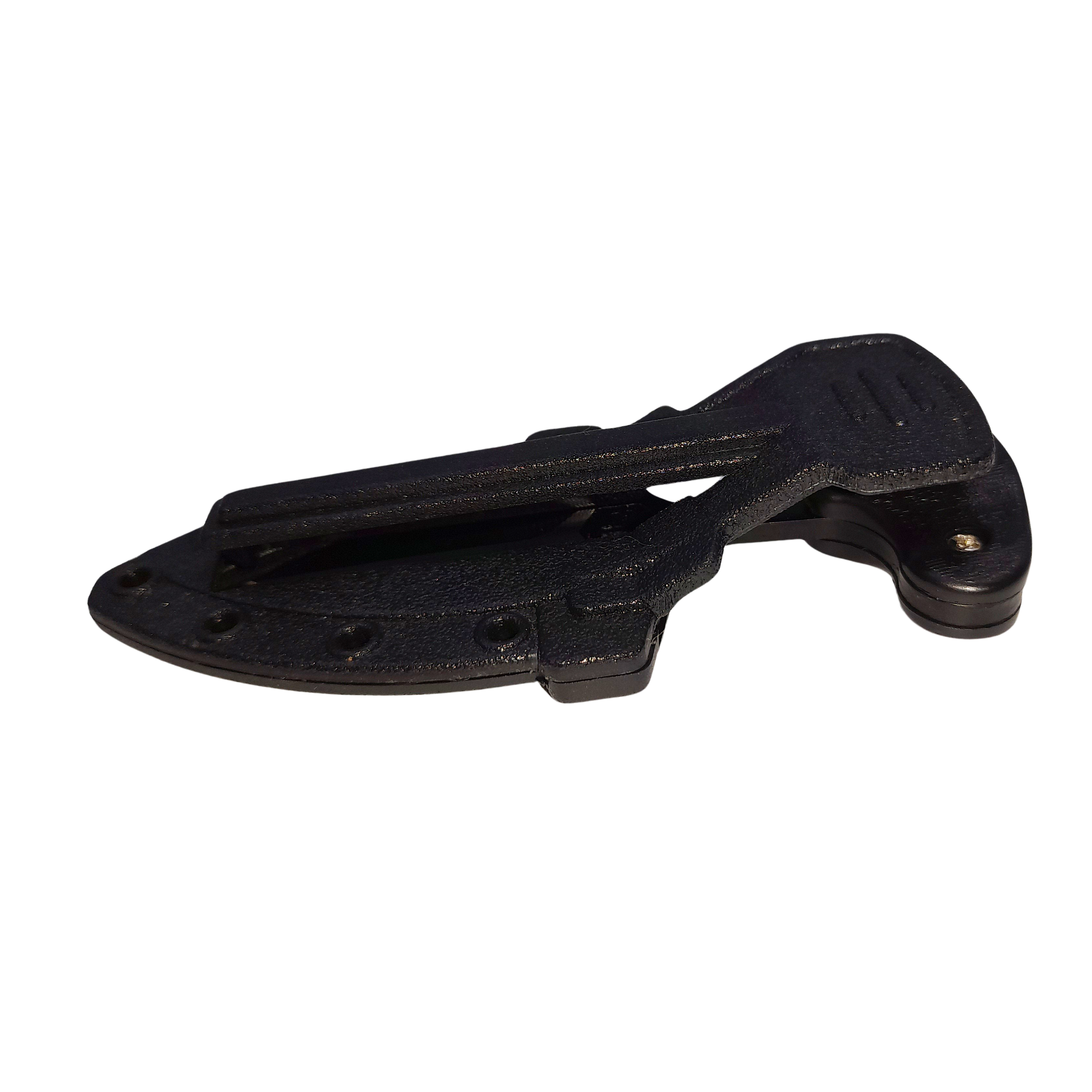 Cutit tactic de vanatoare IdeallStore®, Spear Trap, 8 cm, negru, teaca cu prindere curea - 4 | YEO