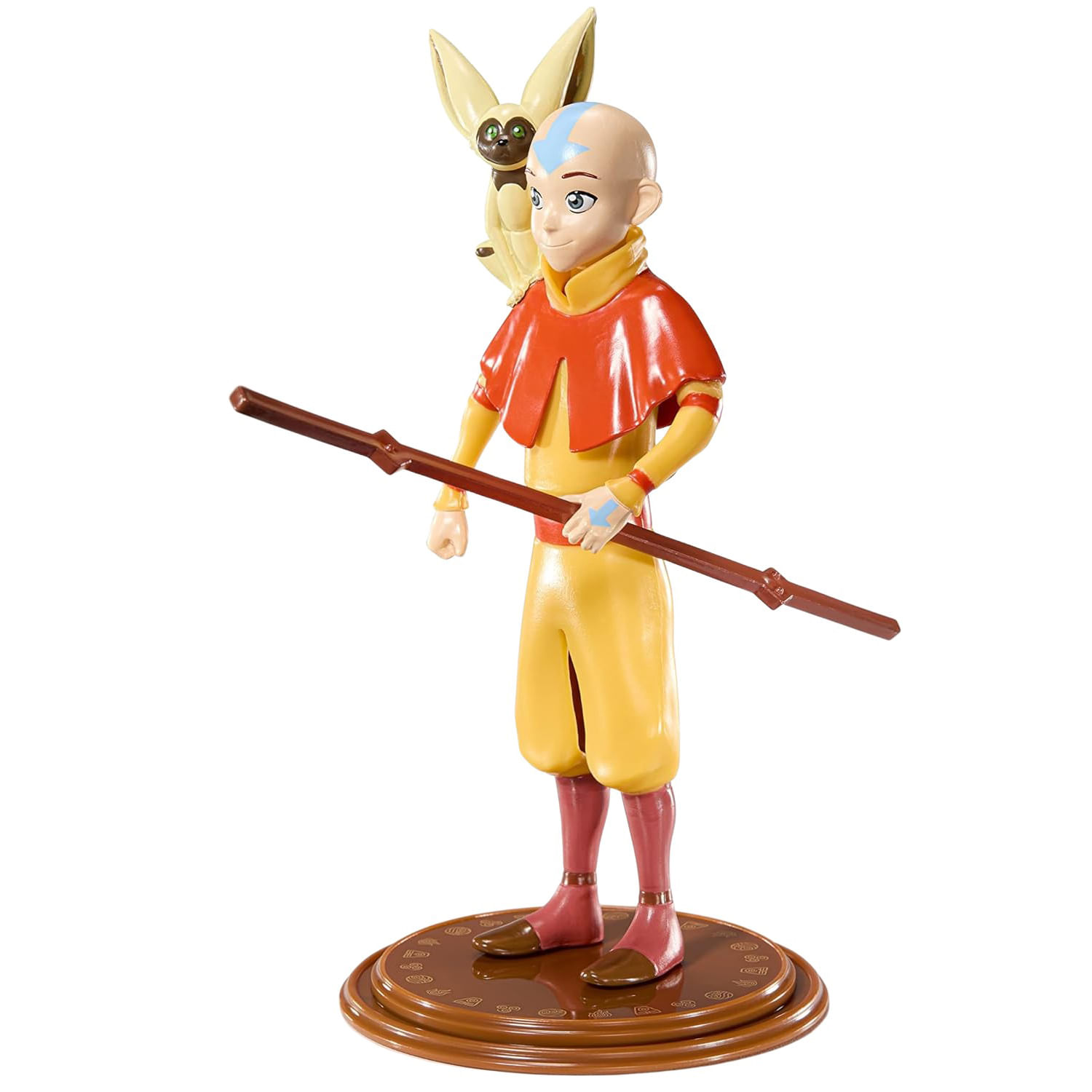 Figurina articulata The Avatar IdeallStore®, Mighty Aang, editie de colectie, 18 cm, stativ inclus - 2 | YEO