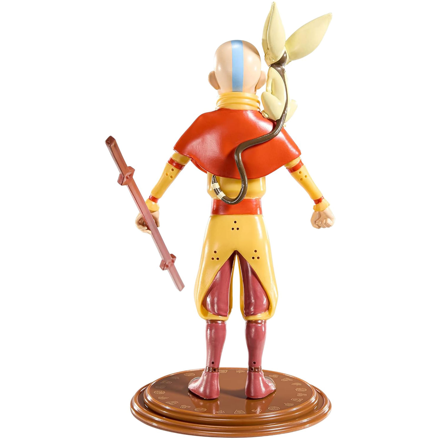 Figurina articulata The Avatar IdeallStore®, Mighty Aang, editie de colectie, 18 cm, stativ inclus - 3 | YEO