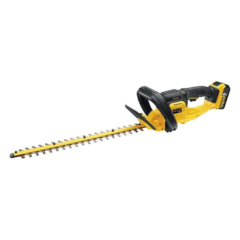 Foarfeca pentru gard viu cu acumulator, 18V, 5.0Ah, lama 55cm, DeWalt