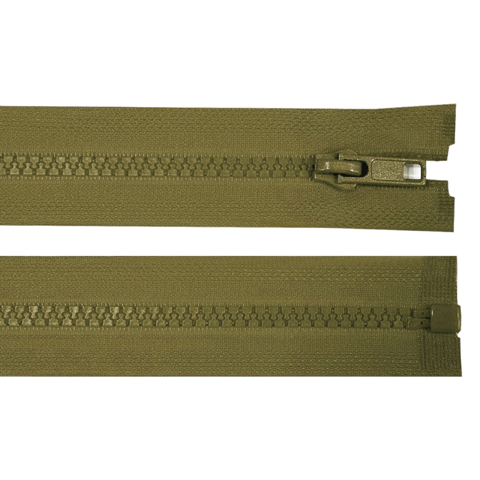 Fermoar plastic detasabil, lungime 80 cm, Kaki