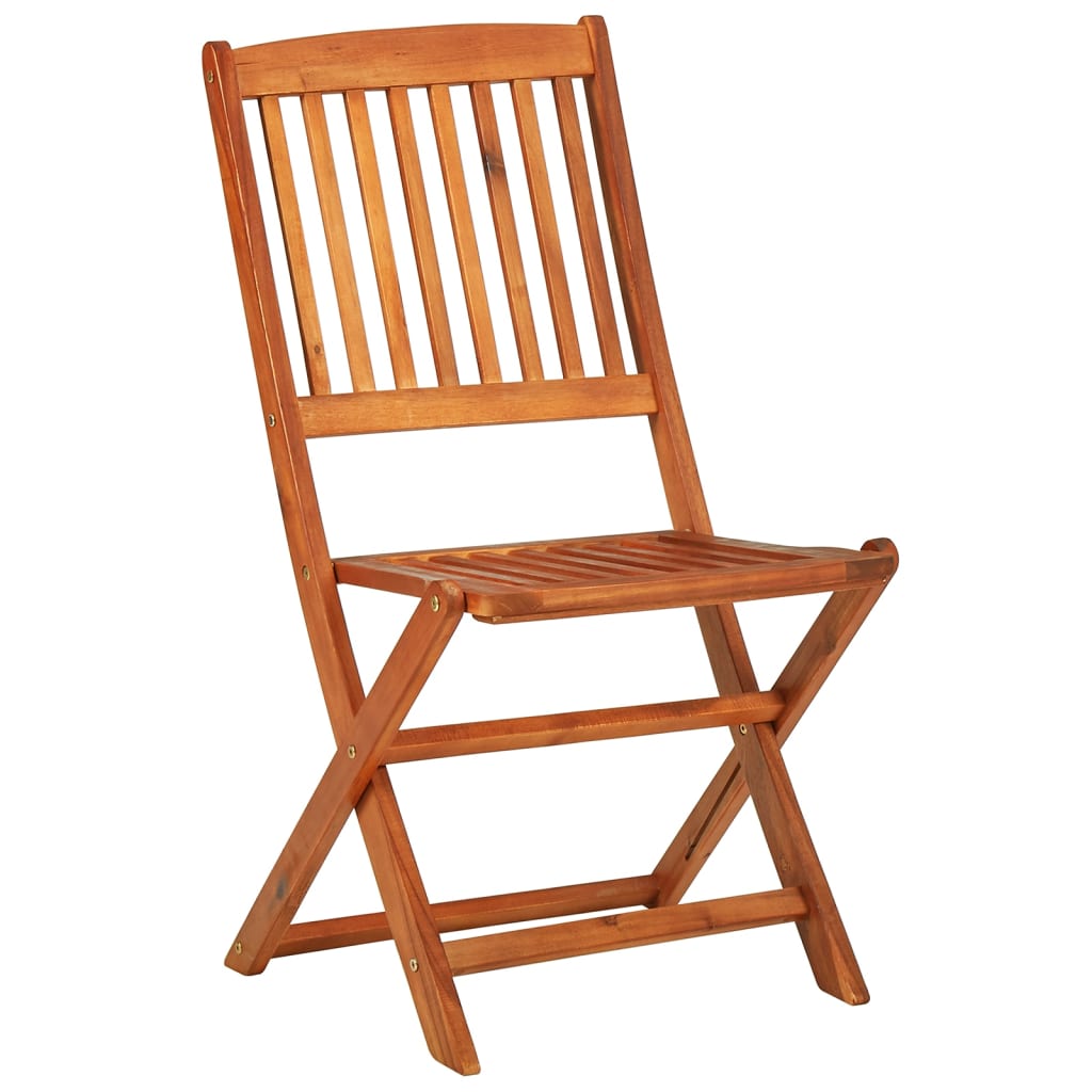 Set mobilier de gradina, 5 piese, lemn masiv de acacia — imaginea 4