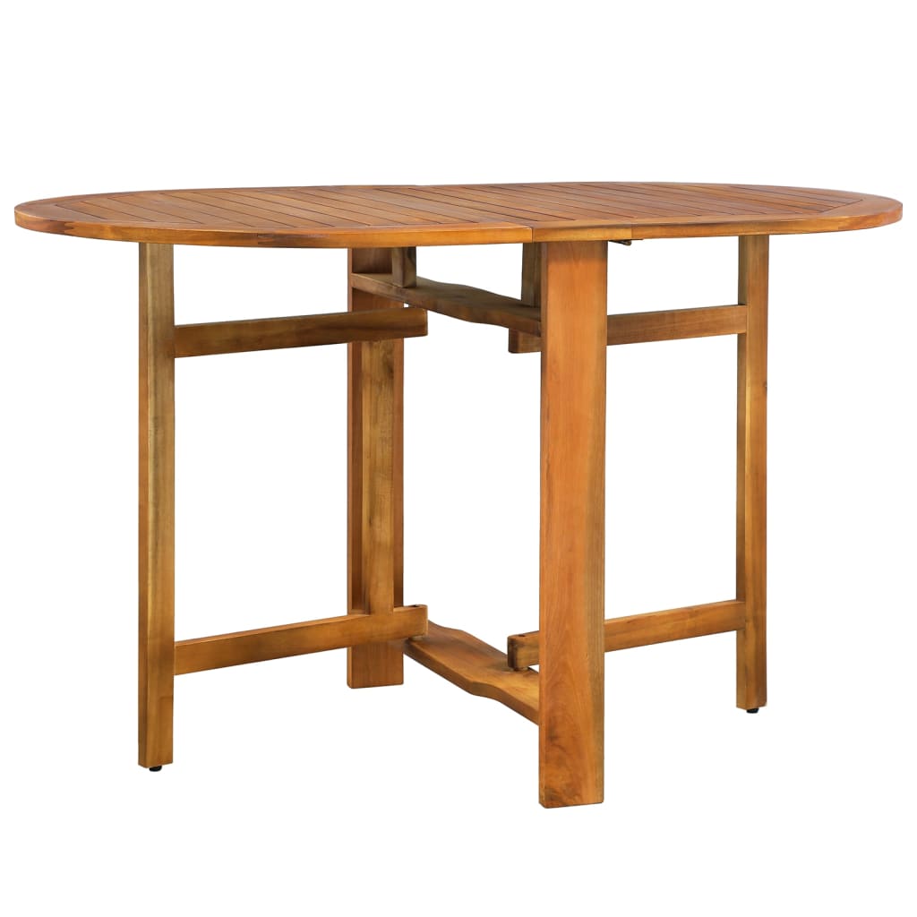 Set mobilier de gradina, 5 piese, lemn masiv de acacia — imaginea 6