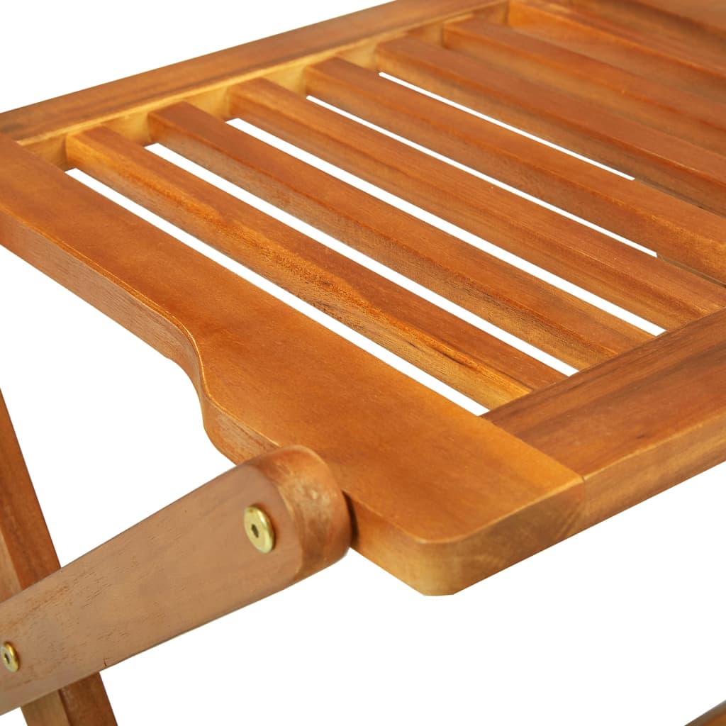 Set mobilier de gradina, 5 piese, lemn masiv de acacia — imaginea 9