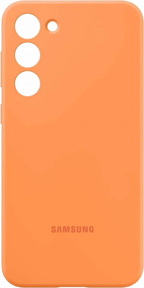 Husa Silicone Cover pentru Galaxy S23 Plus, EF-PS916TOEGWW - Orange