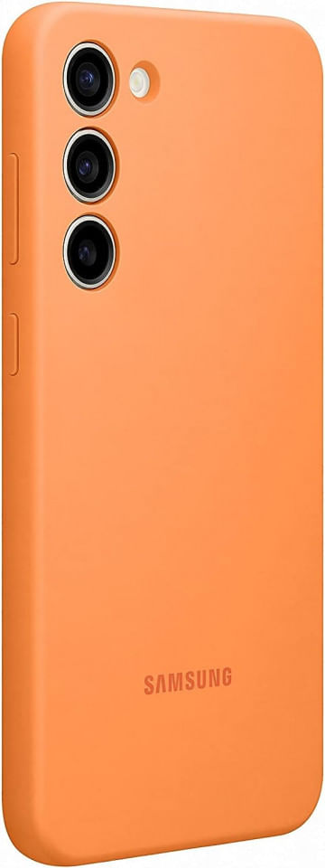 Husa Silicone Cover pentru Galaxy S23 Plus, EF-PS916TOEGWW - Orange - 2 | YEO