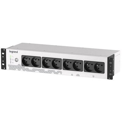 UPS LEGRAND KEOR PDU 800VA/480 W, off-line, Protectie scurtcircuit si suprasarcina, USB, IN 1xIEC 10 A, OUT 8x IEC C13