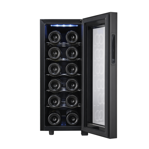 Frigider pentru vinuri Zilan ZLN4682 Negru, 33L, 50W, iluminare interioara - 4 | YEO