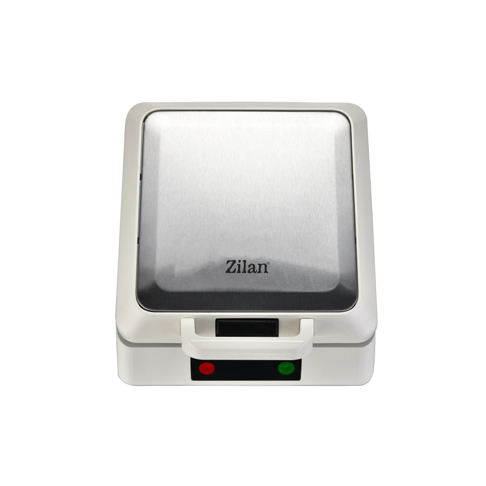 Aparat de facut gofre Zilan ZLN2939 Alb, 1200W, 4 felii, indicator led - 3 | YEO