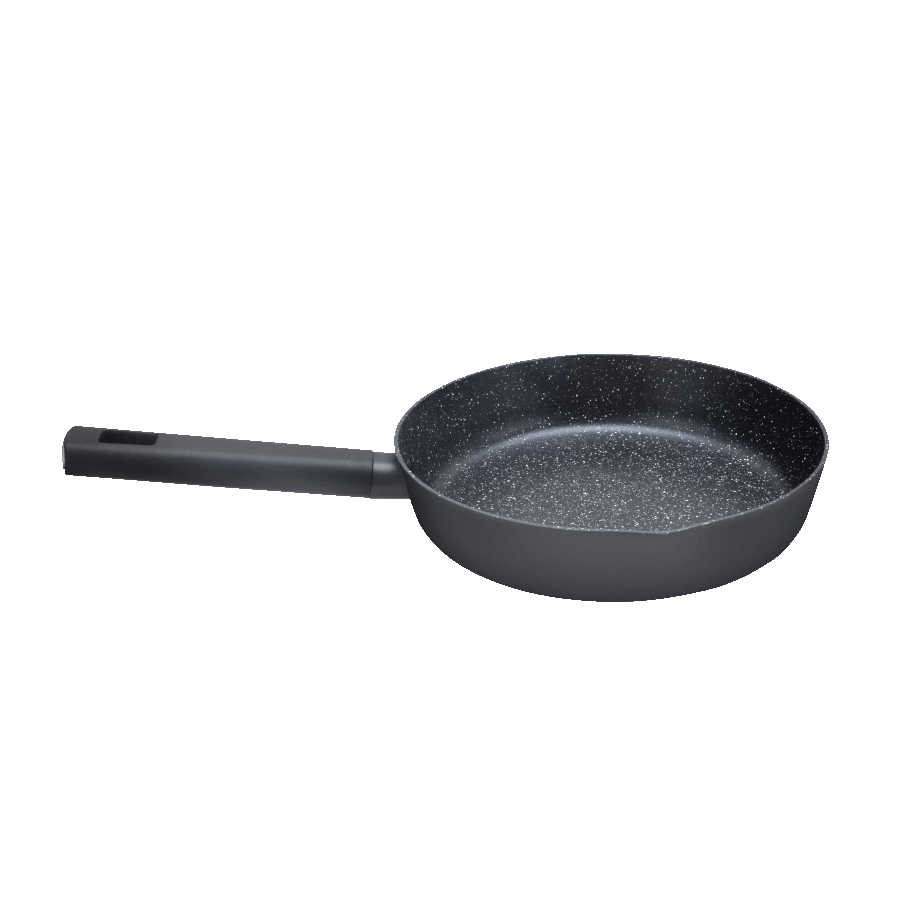 Set de oale Zilan ZLN0942 Negru, cu 9 piese, invelis din marmura si manere fine la atingere — imaginea 3