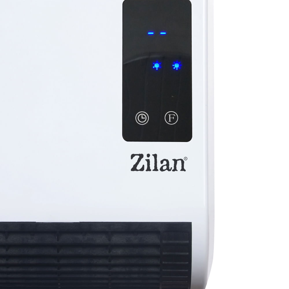 Aeroterma de perete Zilan ZLN2083 Alb, 2000W, display LED, senzori de ferestre deschise, programare saptamanala - imagine 4