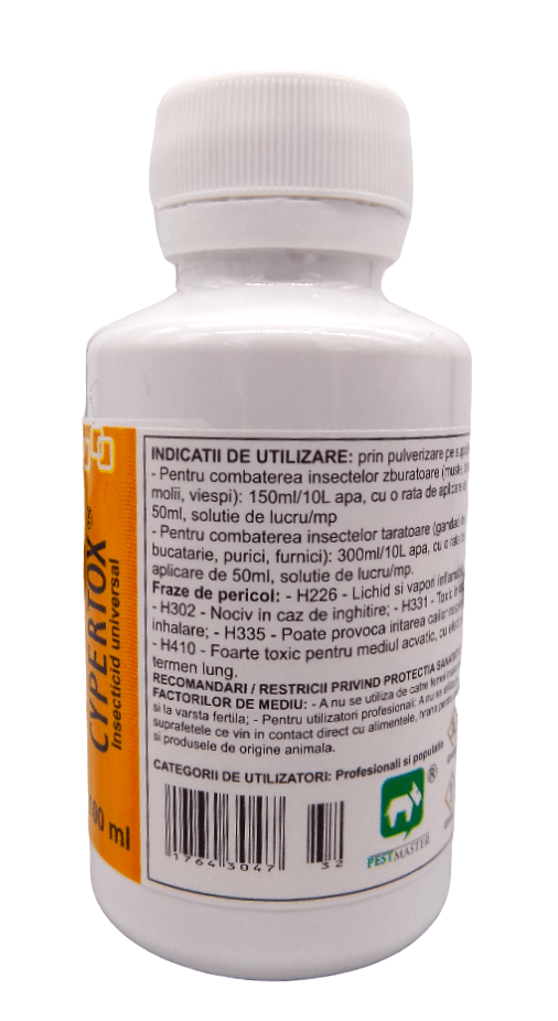 Cypertox FORTE 100 ml - Insecticid profesional
