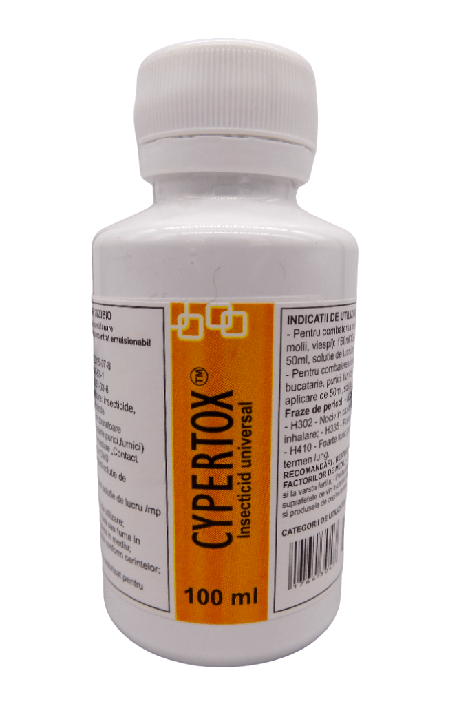 Cypertox FORTE 100 ml - Insecticid profesional - 1 | YEO