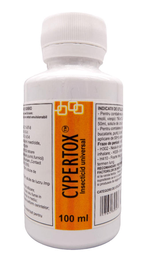 Cypertox FORTE 100 ml - Insecticid profesional