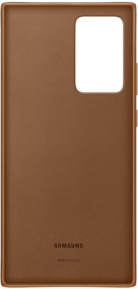 Husa Protectie Spate Samsung Leather Cover pentru Samsung Galaxy Note 20, EF-VN980LAEGEU - Brown - 1 | YEO