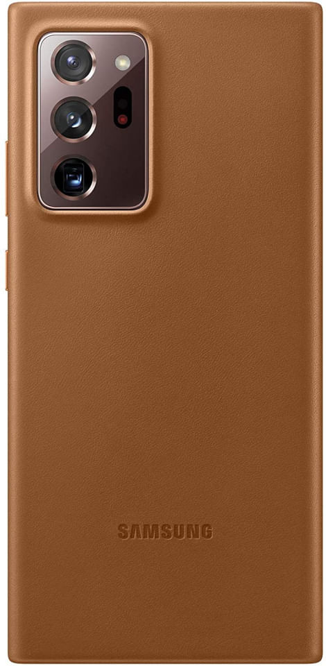 Husa Protectie Spate Samsung Leather Cover pentru Samsung Galaxy Note 20, EF-VN980LAEGEU - Brown