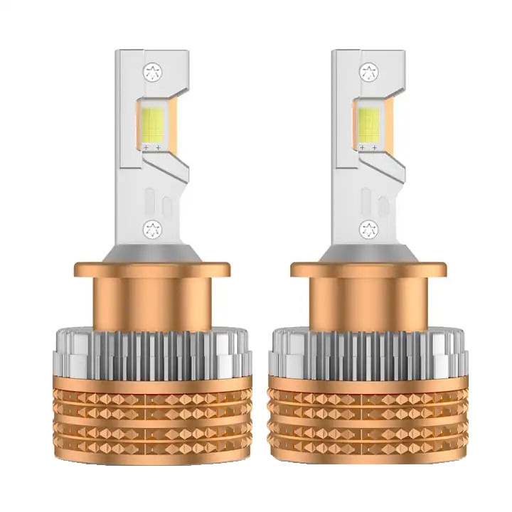 Set de 2 becuri led Xentech Light D-SERIES conversie HID/LED pipa dubla de cupru 55W - 1 | YEO