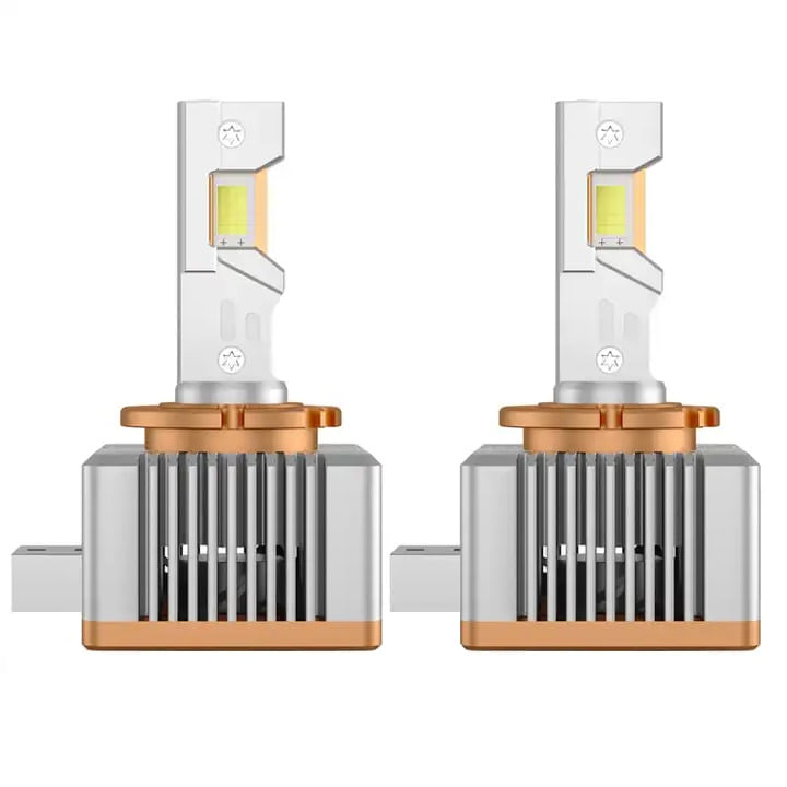 Set de 2 becuri led Xentech Light D-SERIES conversie HID/LED pipa dubla de cupru 55W