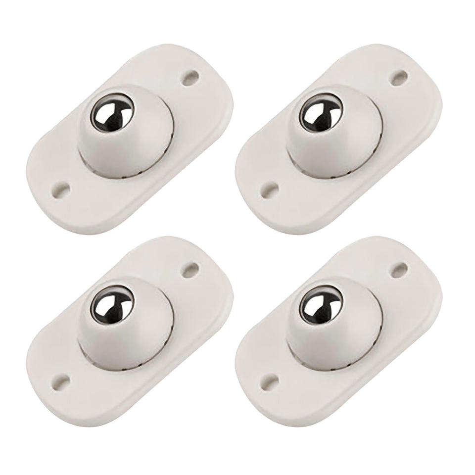Set 4 Roti Transportat si Mutat Mobila sau Alte Obiecte Rotire 360 de Grade Autoadezive G Glixicom® — imaginea 2
