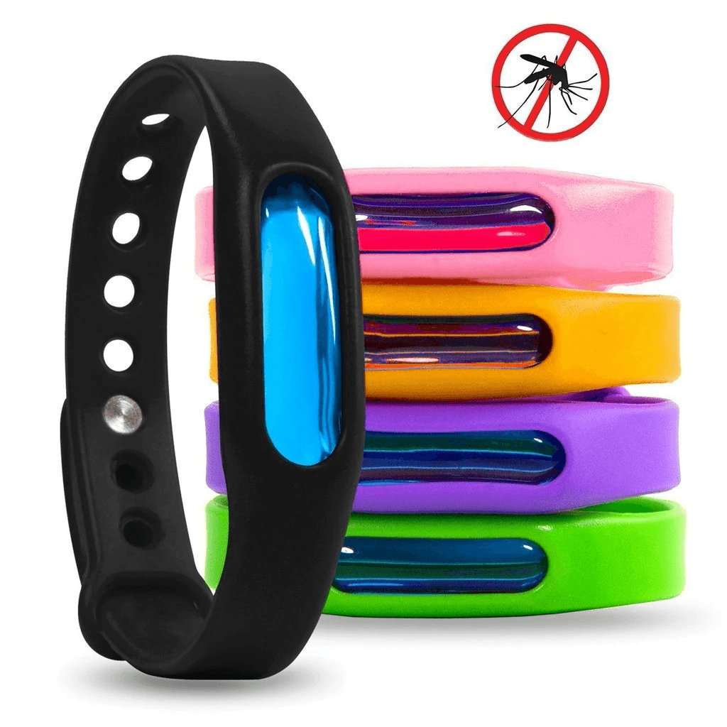 Set 6 Bratari Anti-tantari Multicolore Non-toxice Rezistente la Apa