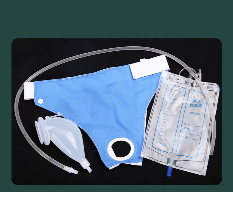 Set incontinenta urinara,Koopsio, sonda urinara pentru barbati din silicon cu 2 pungi urinare sterile incluse - imagine 6