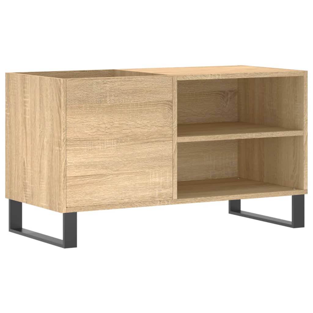 Dulap pentru discuri stejar sonoma 85x38x48 cm lemn prelucrat — imaginea 2