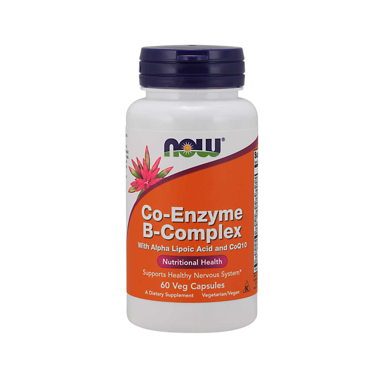 Co-Enzyme B-Complex Vitamins, NOW Foods, 60 capsule