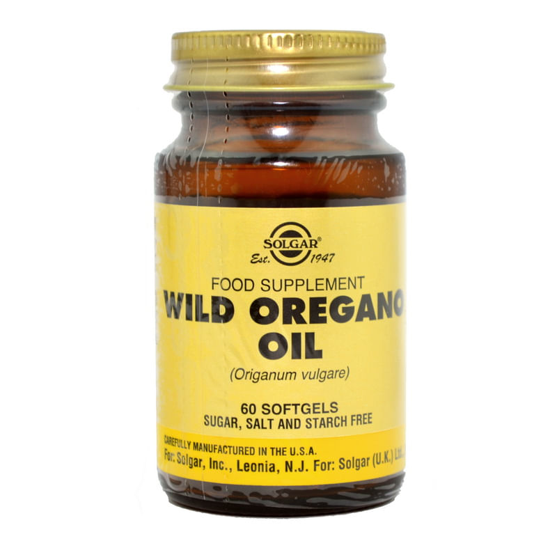 Supliment alimentar Wild Oregano Oil, 60 softgel