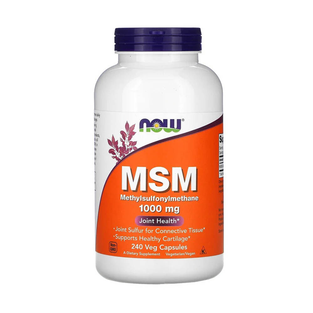 MSM, Methylsulfonylmethane, 1000mg, Now Foods, 240 capsule