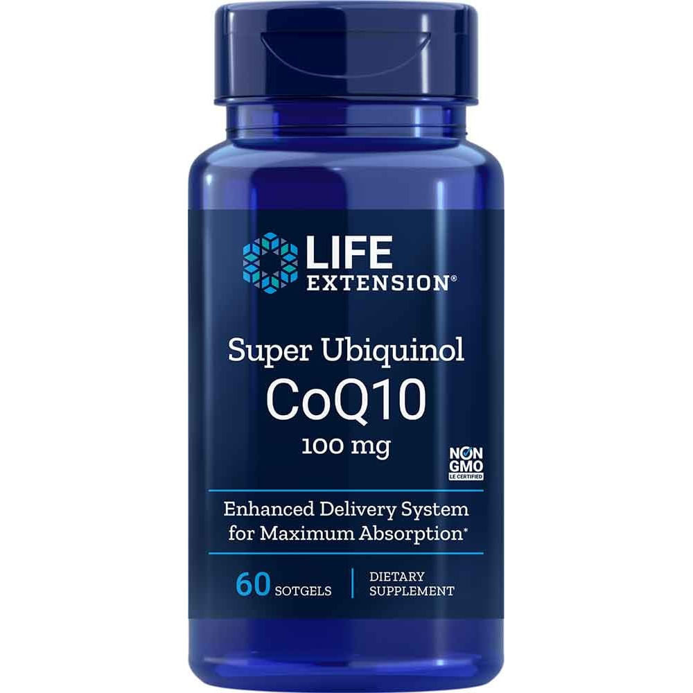 Supliment alimentar Super Ubiquinol CoQ10, Life Extension, 60 Capsule