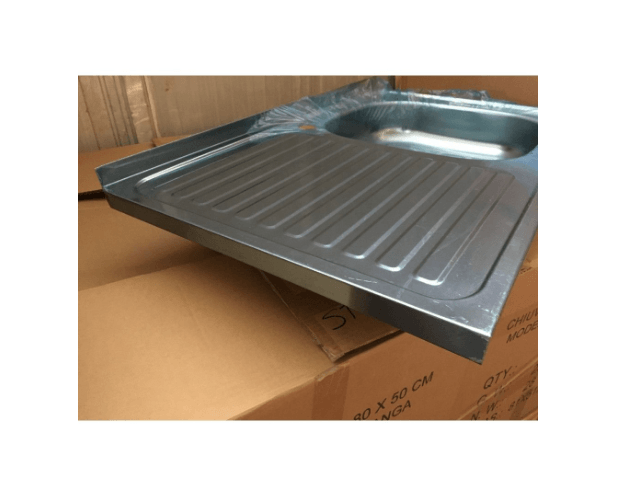 Set Masca Chiuveta 80 x 50 x 80 cm + Chiuveta bucatarie + Sifon scurgere