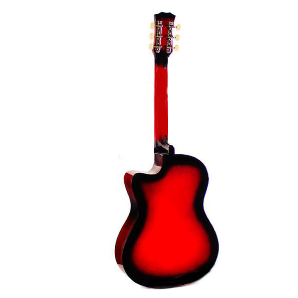 Chitara clasica din lemn IdeallStore®, marime 4/4, True Sound, 95 cm, rosie - 1 | YEO