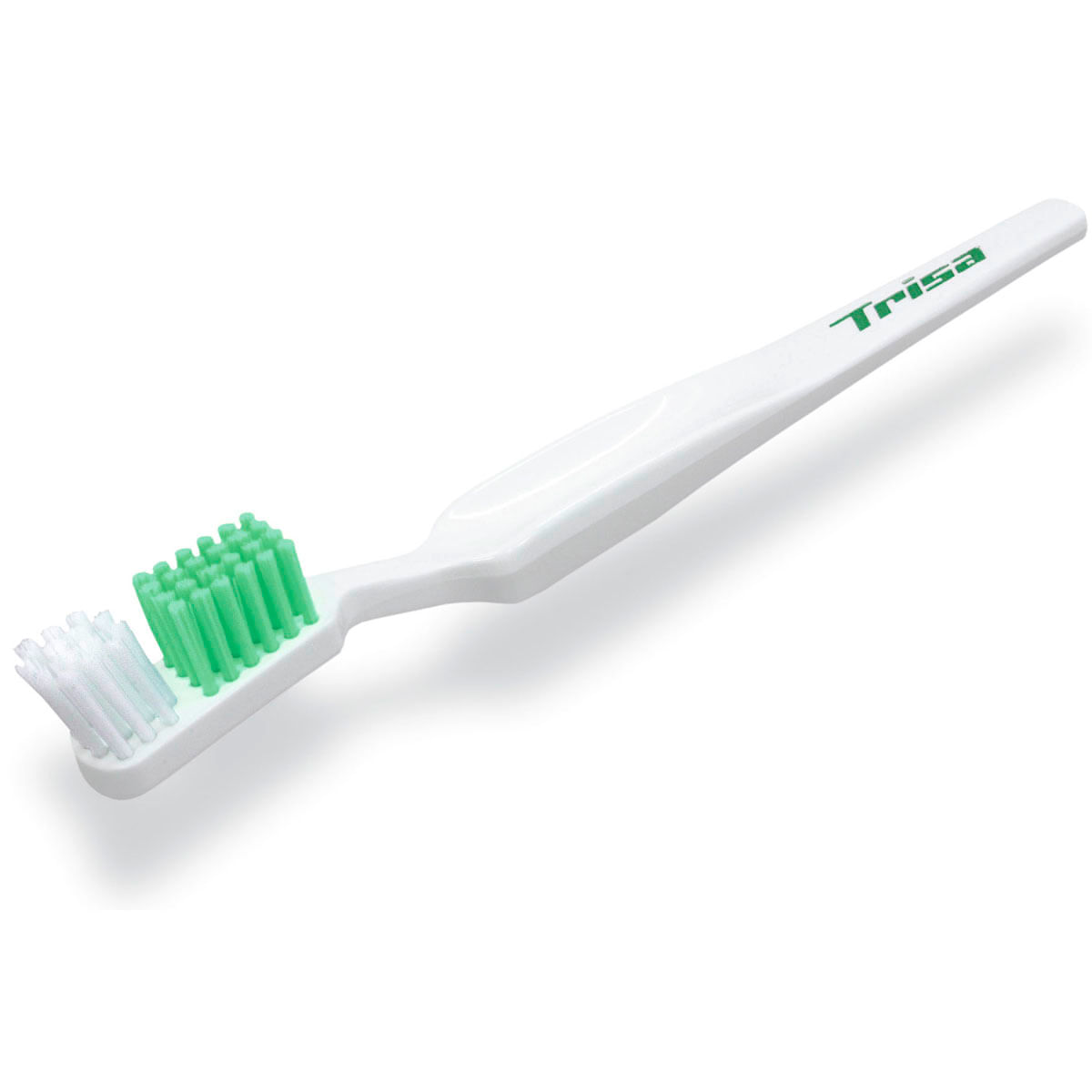 Periuta de dinti manuala pentru proteze dentare Trisa Denture Brush 597333, verde - 1 | YEO