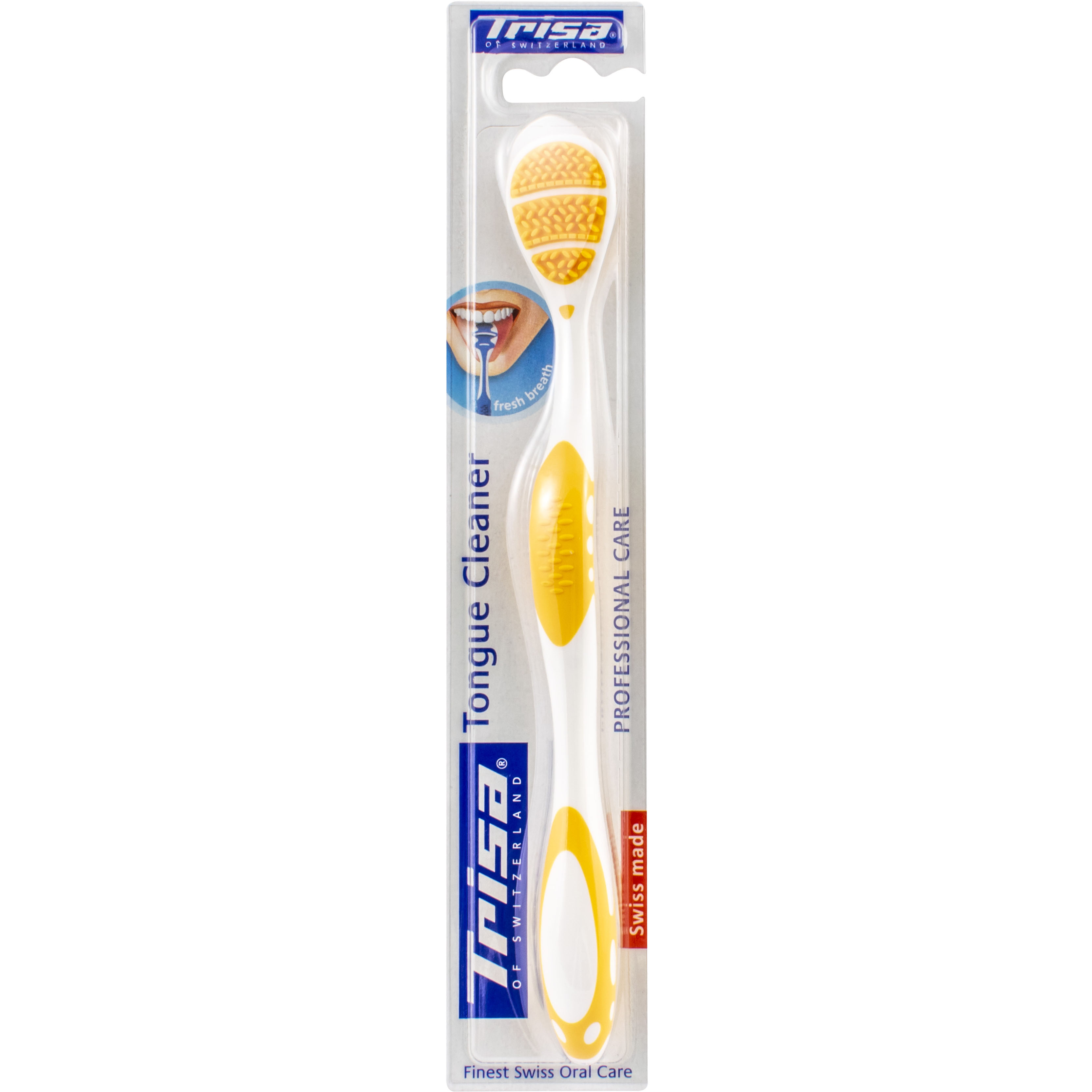 Dispozitiv curatare limba Trisa Tongue Cleaner Professional 678490, portocaliu