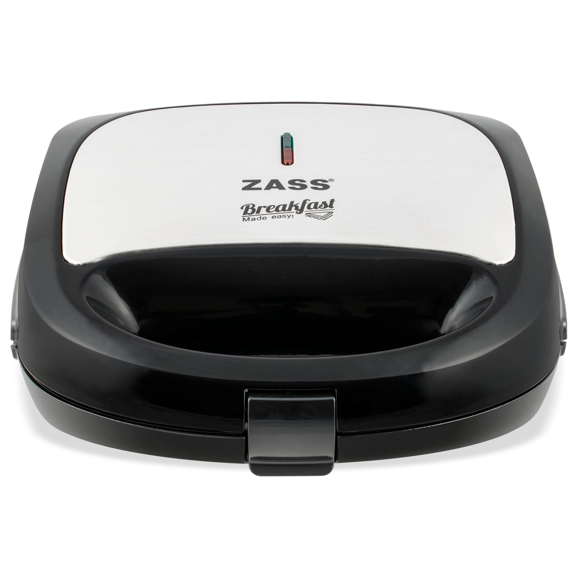 Sandwich-Maker multifunctional (3 in 1) Zass ZSMD 04, negru-argintiu