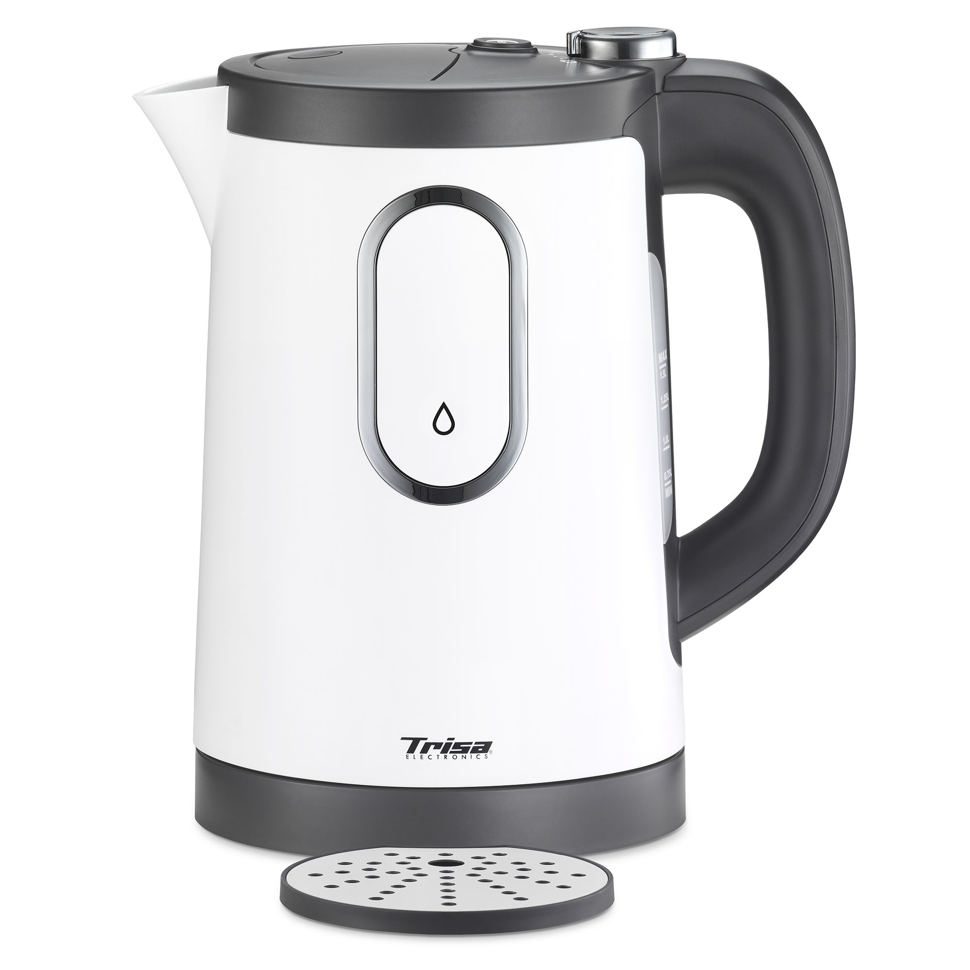 Fierbator apa electric Trisa 2-in-1 PERFECT CUP 6452.4212, alb