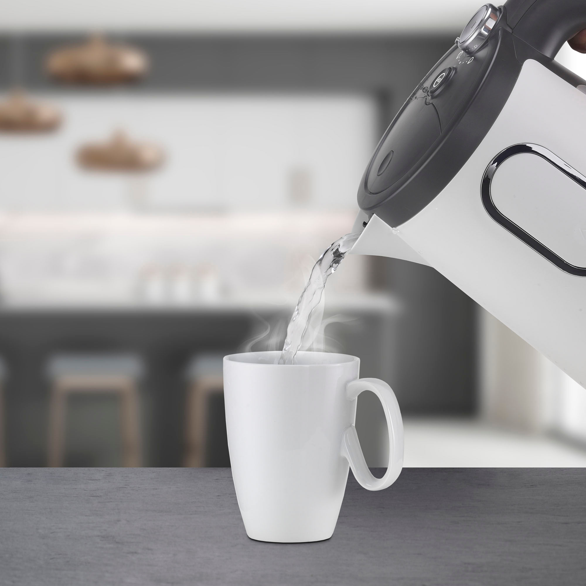 Fierbator apa electric Trisa 2-in-1 PERFECT CUP 6452.4212, alb - 2 | YEO