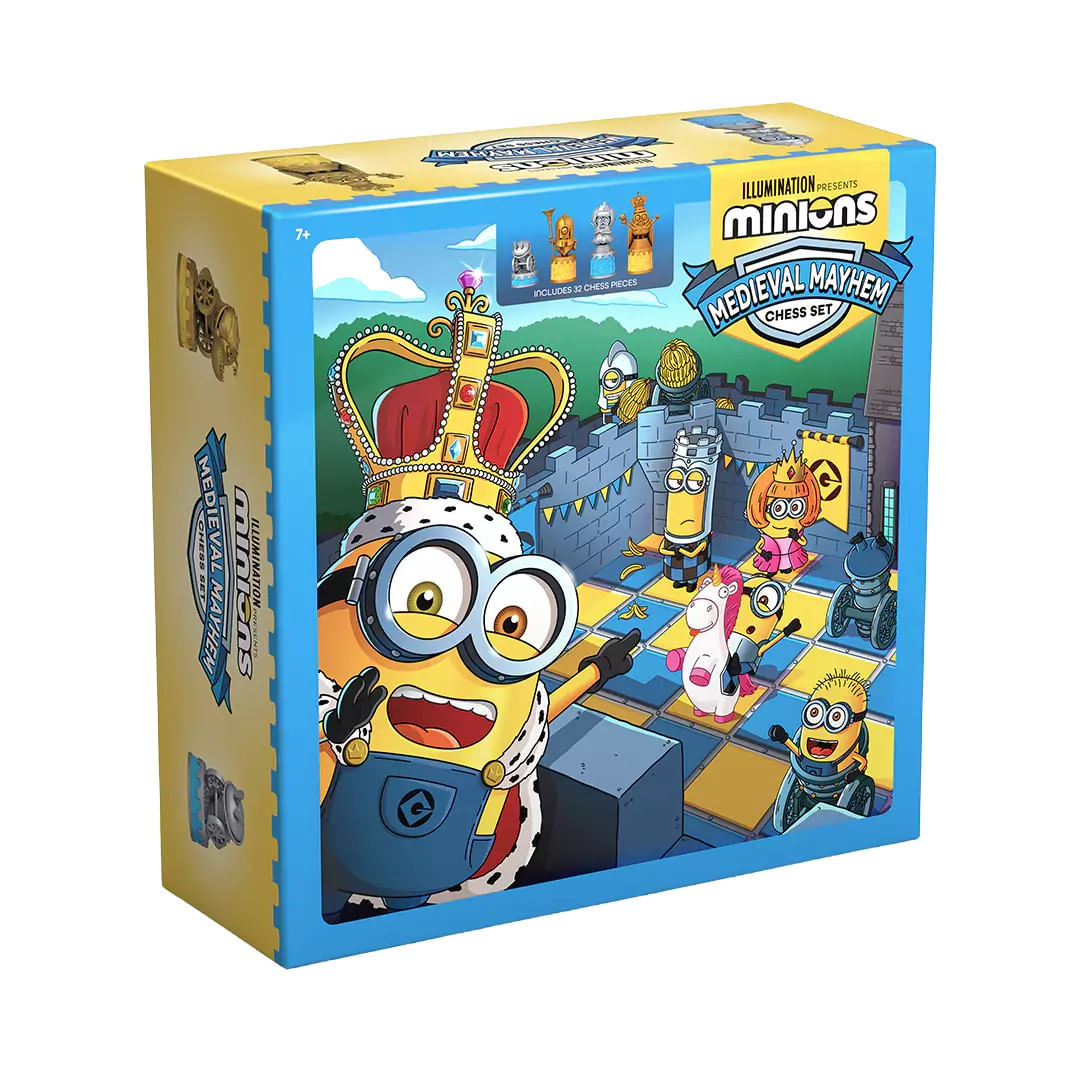 Joc sah Minionii IdeallStore®, Despicable Battle, 47.5x47.5 cm, PVC, multicolor - 1 | YEO