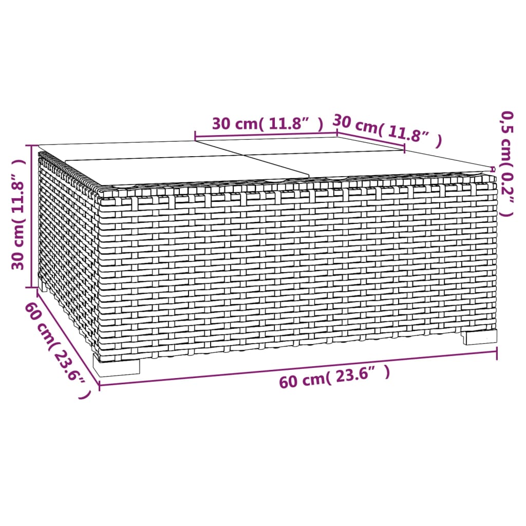 Set mobilier de gradina cu perne — imaginea 9