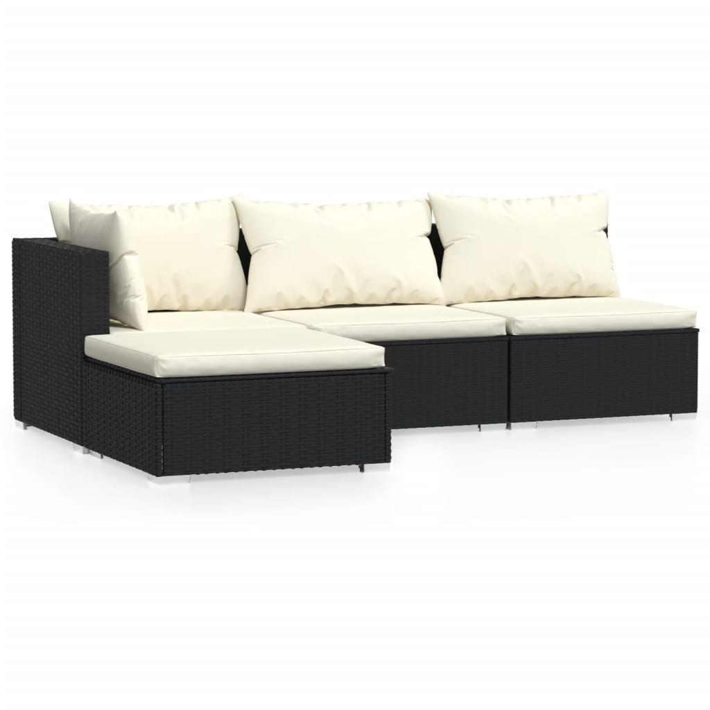 Set mobilier de gradina cu perne