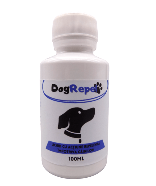 Repelent concentrat repulsiv pentru caini, Dog Repel, 100 ml