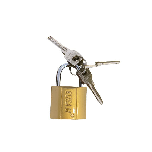 Lacat Gusam Top Security din otel 32 mm, cu 3 chei