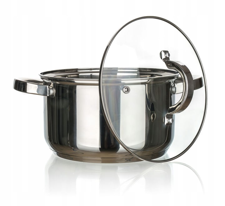 Set 4 oale cu capace, Danny Home, Inox/Sticla 1.8l, 2.5l, 3.4l, 5.8l — imaginea 2