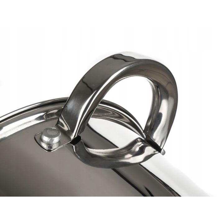 Set 4 oale cu capace, Danny Home, Inox/Sticla 1.8l, 2.5l, 3.4l, 5.8l — imaginea 3