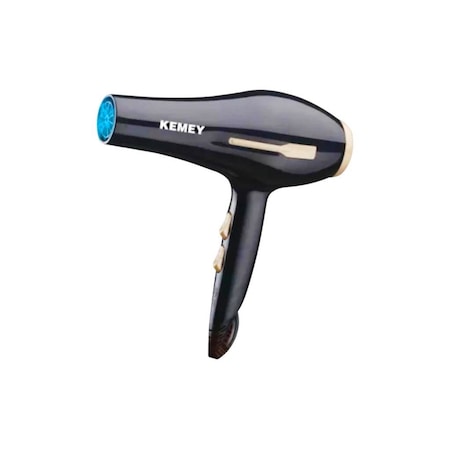 Uscator de par profesional Kemei 3000 W Ionizare, 2 trepte de viteza, 2 temperatura, Concentrator, Negru
